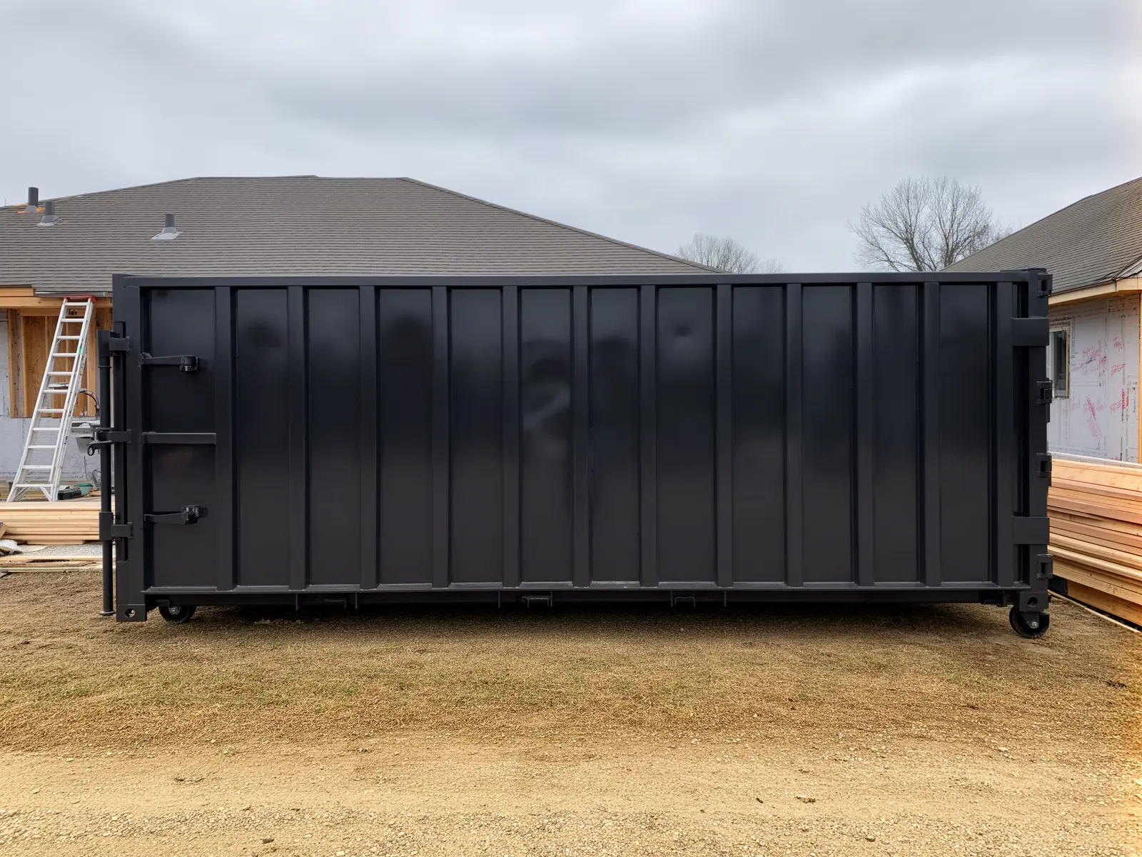Roll-off dumpster from Ronnie's Springfield Dumpster Rental in Springfield, MO